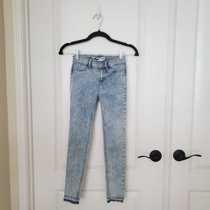 Old Navy Ballerina Jeans Jeggings Crop Girls 10